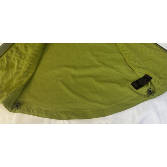 MARMOT M3 Bero Softshell Green Jacket Men Medium Full Zip Outdoor Hiking Stretch - Picture 11 of 13